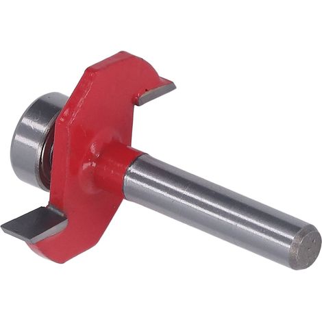 T-förmiger Fräser, kugelförmig, aus Wolframlegierung mit PTFE-Beschichtung, Holzbearbeitungsfräser 1/4 x 3/16 (1/5)