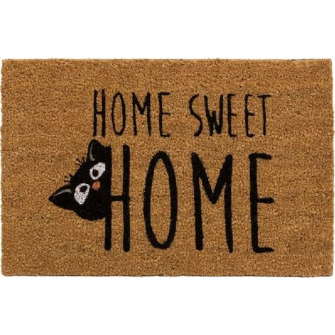 Paillasson Cat Home en fibres de coco 60 cm (1/3)