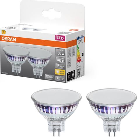 Spot LED Star MR16 5,3 W 827, blanc chaud 2 700 K, GU5.3, 120 °, 630 (1/4)