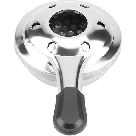 Réchaud à alcool portable en acier inoxydable, idéal pour le camping, les activités de plein air ou les situations d'urgence. Démontable, non toxique, durable et écologique, couleur argent. (1/5)