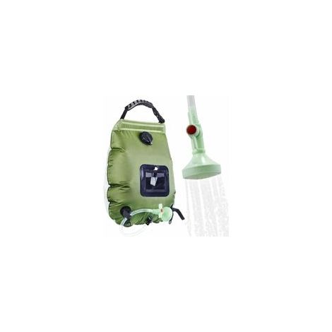 Sac de douche solaire portable 20 L pour camping – (1/4)