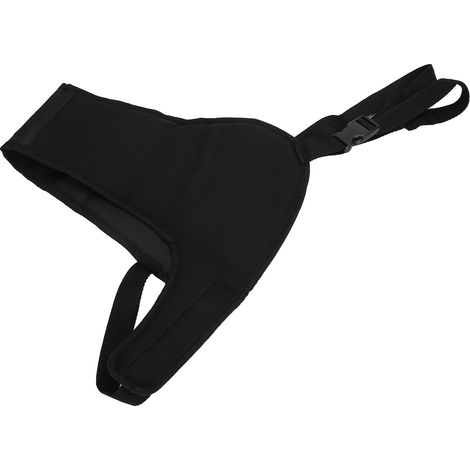 Épaule de sport amorti confortable protection douce attelle noire pour gym (1/5)