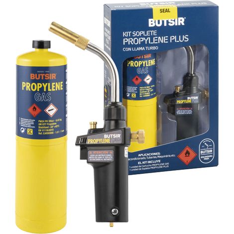 BUTSIR Propylen Plus Brenner + 400g Kartusche