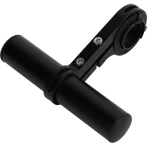 1 support de guidon vélo, en alliage d'aluminium, extensible, pour fixation d'accessoires, compatible guidon 30 mm (1/5)