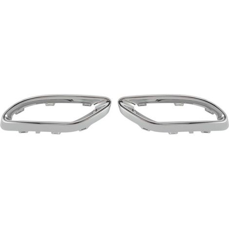 Auspuffblenden aus glänzendem Chrom, Ersatzteil für Mercedes-Benz ABCE GLC CLS Klasse W177 W247 W205 W213 X253 C257