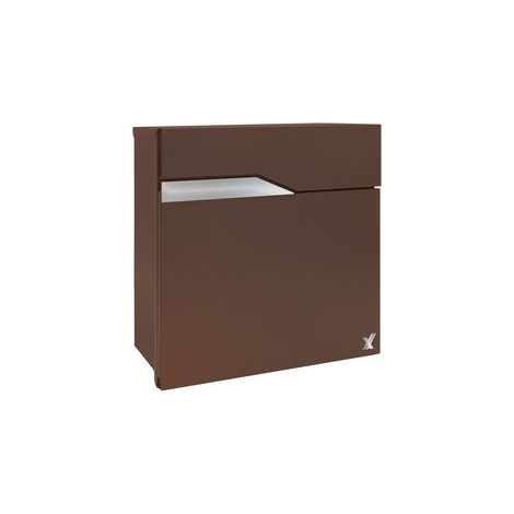 CASSETTA POSTALE ALUBOX NETTUNO 37X11X37 RUGGINE