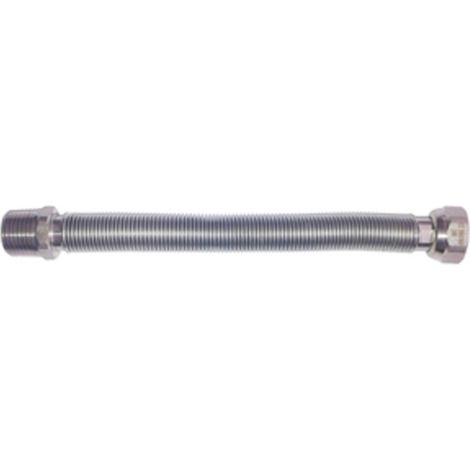 RACCORDO INOX ESTENS ACQUA 1/2 MAS/FEM 200-400MM