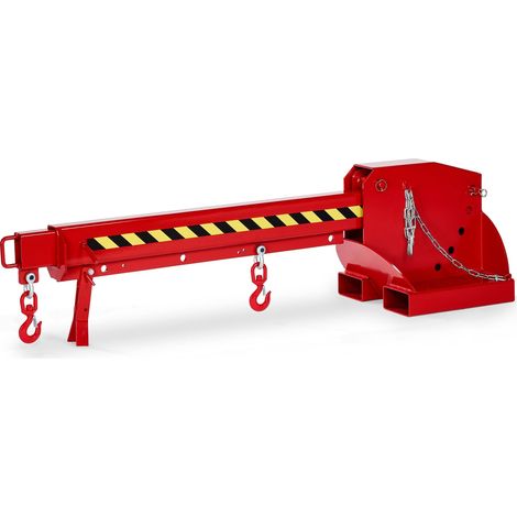 RR Industrietechnik Kranarm Typ RKT5 bis zu 5000kg Tragkraft RAL 3000 Feuerrot