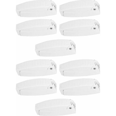 royaluxe - Loquet et targette Loquet de porte loquet de porte, loquet de loquet de porte pour camping-car caravane traile bagages de voyage 10pcs