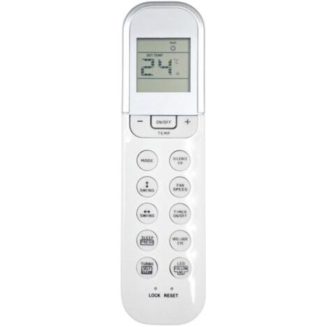Télécommande de climatiseur compatible avec la télécommande de climatiseur-Midea Rg36f /bgef Rg36f2 /bgef Rg36f4 /bgef (1/4)