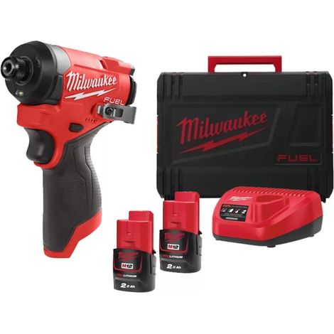 Avvitatore ad impulsi compatto M18 attacco ¼" Milwaukee M12FID2-202X 170 Nm