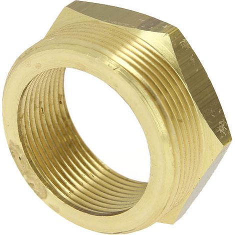Watts – Réduction laiton 6 pans mâle/femelle 2' - 1'1/2 - Filetage 50-40 - Normes A.C.S. NF EN 12164 - NF EN 12168 (1/5)