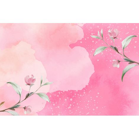 Papier peint panoramique - Fleurs - 130 cm x 87 cm (1/2)