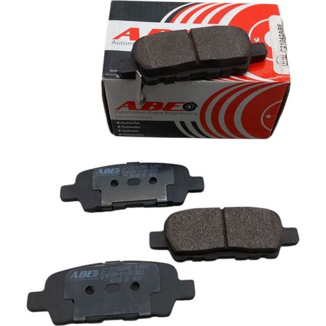 Kit 4 pastiglie freni per suzuki grand vitara ii  xl7
