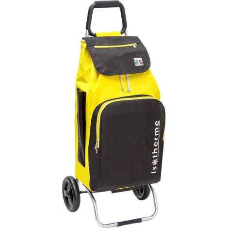 Sidebag - Chariot isotherme 2 roues Yellow / Black