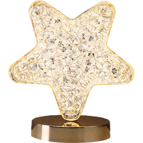 Lampe de bureau, veilleuse à couleurs changeantes, veilleuse à intensité variable, lampe de bureau à chargement sans fil avec port de chargement USB (1/5)