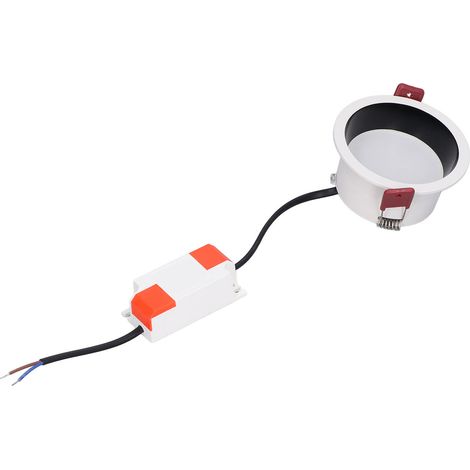 Panneau lumineux encastré LED ultra-plat blanc 9W pour plafond, dimmable 3 couleurs, AC180-265V, usage domestique (1/5)