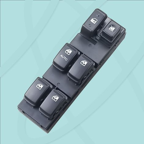 La référence 93570-0E500 convient à l'ensemble de commutateur de régulateur de fenêtre Sheng 2.7, boutons de fenêtre électrique du modèle 04-13. (1/4)