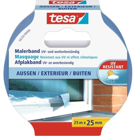 Bande de masquage tesa® tesa 56250-00000-01 bleu (L x l) 25 m x 25 mm acrylate 1 pc(s) S11586 (1/10)