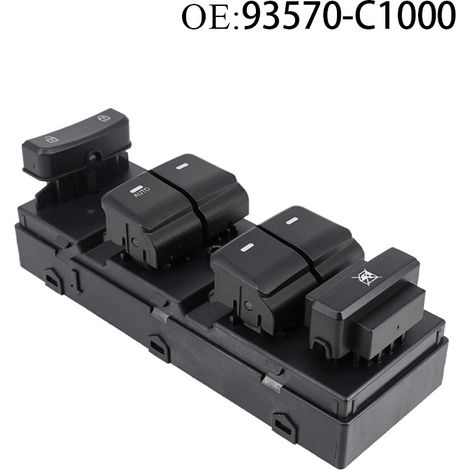 Part number 93570-C1000 is suitable for the window regulator switch of the Hyundai Sonata models 2015-2019. (1/4)