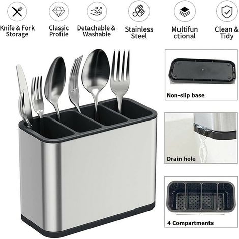 Küchen-Besteckorganizer / Aufbewahrungsbox (1/5)