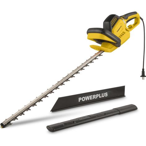 Taille-haie électrique 750W POWXG20091 – Lame 700 mm pour branches jusqu’à 30 mm – Poignée rotative – Frein électrique – Powerplus