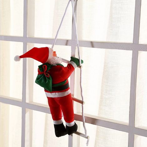 Poupée En Peluche Père Noël - Décoration De Cheminée De Noël - Ornament De Fête - Jouet Cadeau De Noël - 1 Pièce (1/5)
