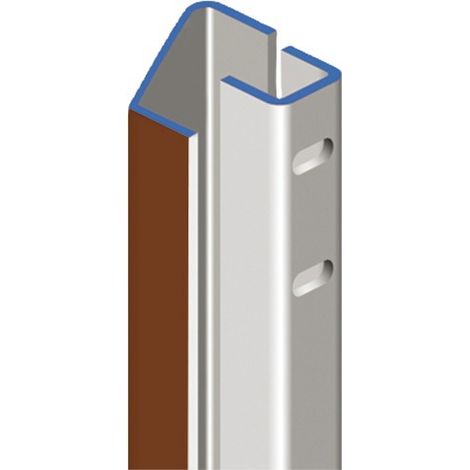 Cadre anti-pince en U marron hauteur 2200mm longueur 1000 mm - AP MAR 2200