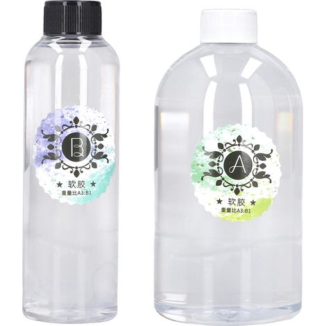 Epoxy Resin Glue 3:1 Mixing Crystal Clear Set Kit for DIY Jewellery Maintenance Crafting
