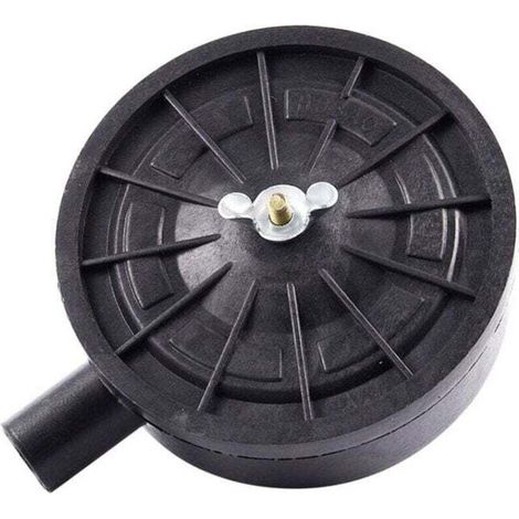 Filtre à air compresseur 20mm - Filetage mâle noir - Filtration silence - Purification air - Pour compresseurs industriels - Professionnels (1/4)