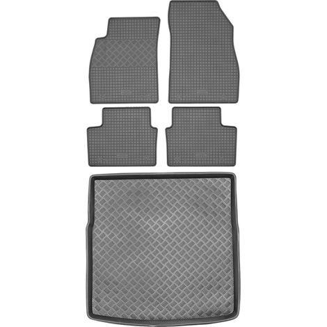 Juego de alfombrillas de goma para coche y alfombrilla para maletero para Opel Insignia A Hatchback (2013-2017). (1/5)