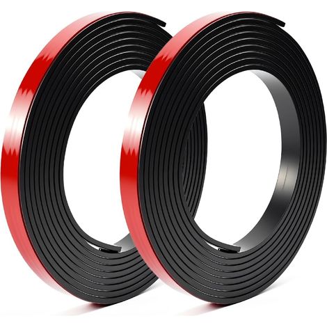 Striscia magnetica autoadesiva A+B (3M + 3M) Nastro magnetico per zanzariere e reti, larghezza 15 mm, striscia magnetica ultra resistente per finestre, non richiede foratura (1/5)