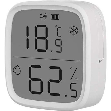 SONOFF SNZB-02D Zigbee LCD Sensor inteligente de humedad y temperatura