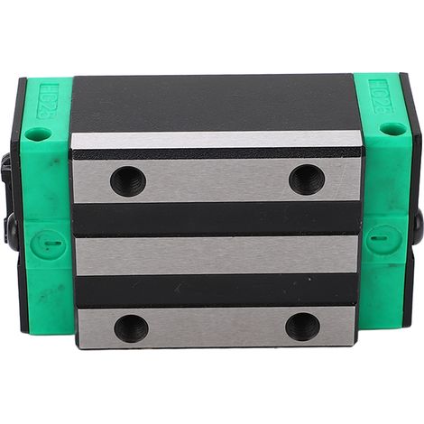Bloc coulissant linéaire en acier, roulement précis et fluide, système de verrouillage pour glissière, fourniture de mouvement linéaire (1/5)