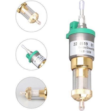 Erhältlich in einer Farbe: wie abgebildet. Material: Metall. 24-V-Standheizung mit elektromagnetischer Pumpe, verpackt in einem OPP-Beutel. (1/5)