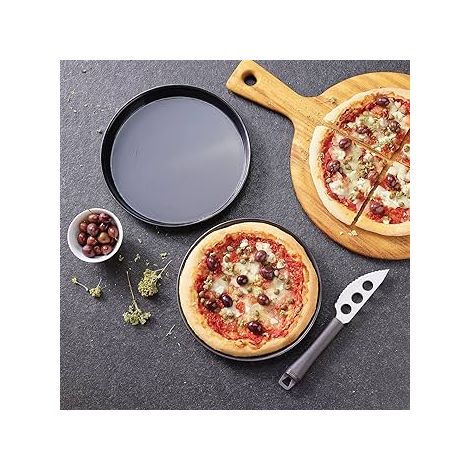 tortiera bassa per pizza tonda 'rustic line' 34 cm