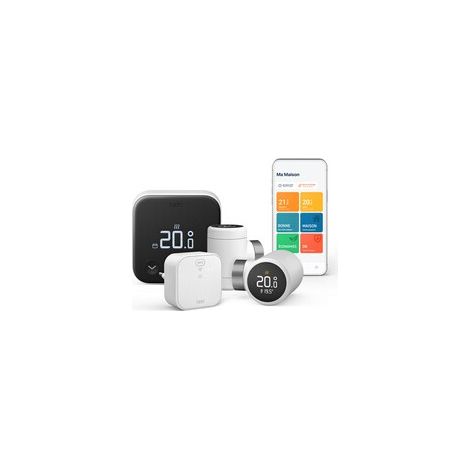 Thermostat connecté et Intelligent Filaire - Kit de démarrage X Multiroom avec 2 têtes X (1/5)