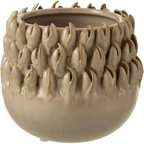 Cache-Pot "Ibiza Céramique" 16cm Naturel