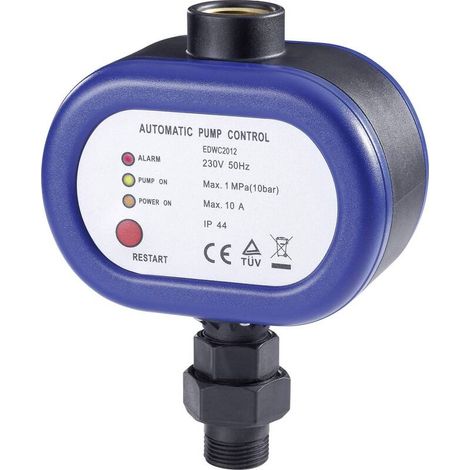 [GEBRAUCHT] B-Ware Renkforce Wasser-Druckschalter 230V 10A 10bar IP44 1" Anschluss 4800l/h