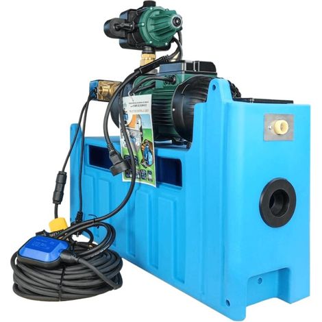 DAB – Récupérateur d'eau de pluie enterré 25L – Système autonome avec basculement pluie/ville – Installation simplifiée – Économie d'eau potable (1/5)