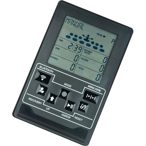 Compteur de vitesse de haute précision pour vélo d'aviron avec suivi du temps, de la distance parcourue, des calories, adapté pour les appareils d'entraînement physique en intérieur, moniteur (1/4)