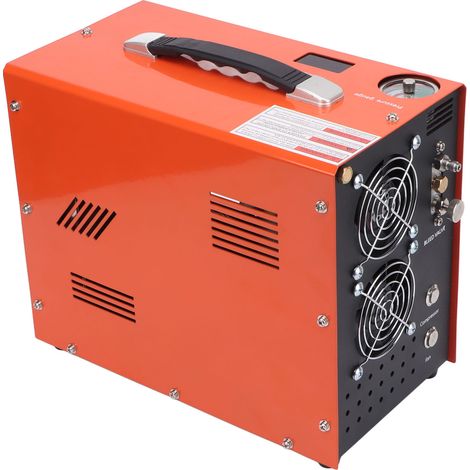 Compresseur d'air PCP haute pression 4500psi, double cylindre 30MPa, moteur en cuivre pur, pompe électrique 220V avec prise UE (1/5)