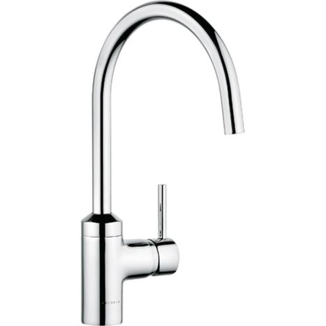 KLUDI BOZZ Grifo mezclador monomando para fregadero DN 15 cromo, W270, 428030576