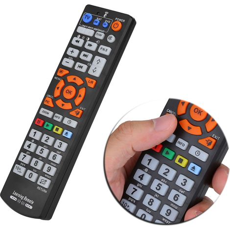 Télécommande Universelle Apprentissage pour TV, Décodeur, Home Cinéma et Lecteur Blu-ray (1/5)
