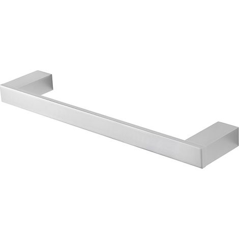 Porta asciugamani diritto da muro L 35 cm in alluminio argento Sky (1/3)