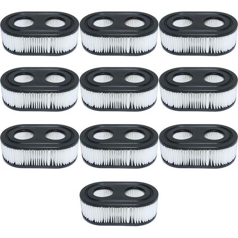 798452 593260 Kit Filtre à Air 10Pcs pour MTD Troy Bilt TB110 TB115 TB130 TB130XP TB200 TB230 TB240 TB320 TB330 TB370 TB410XP Tondeuse 550E 550EX Moteur (1/5)
