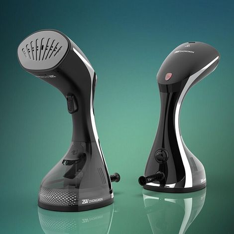 Vaporizzatore da viaggio per indumenti 1400W 24g/min - Ferro da stiro portatile con autonomia di 11min (260mL) - Rimuove il 99,99% delle impurità - Pronto in 30s - Ideale per la stiratura - Tutti i te