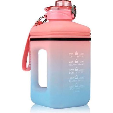 2-Liter-Trinkflasche mit Strohhalm, auslaufsichere Tritan-Sportflasche Spink 1 (1/3)