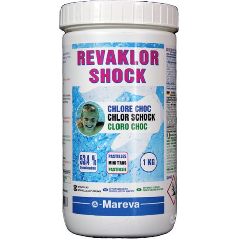 MAREVA Revaklor Shock Chlorine Tablets - 20g - 1kg - 100228U
