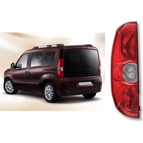 Feu arrière gauche Fiat Doblo, Opel Combo, Hatchback, OE 51830565, 712203821110, LLH232  2009-2014